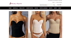 Desktop Screenshot of cheeky-lingerie.com